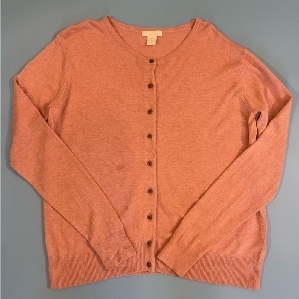 H&M Soft Pink Cardigan Sweater